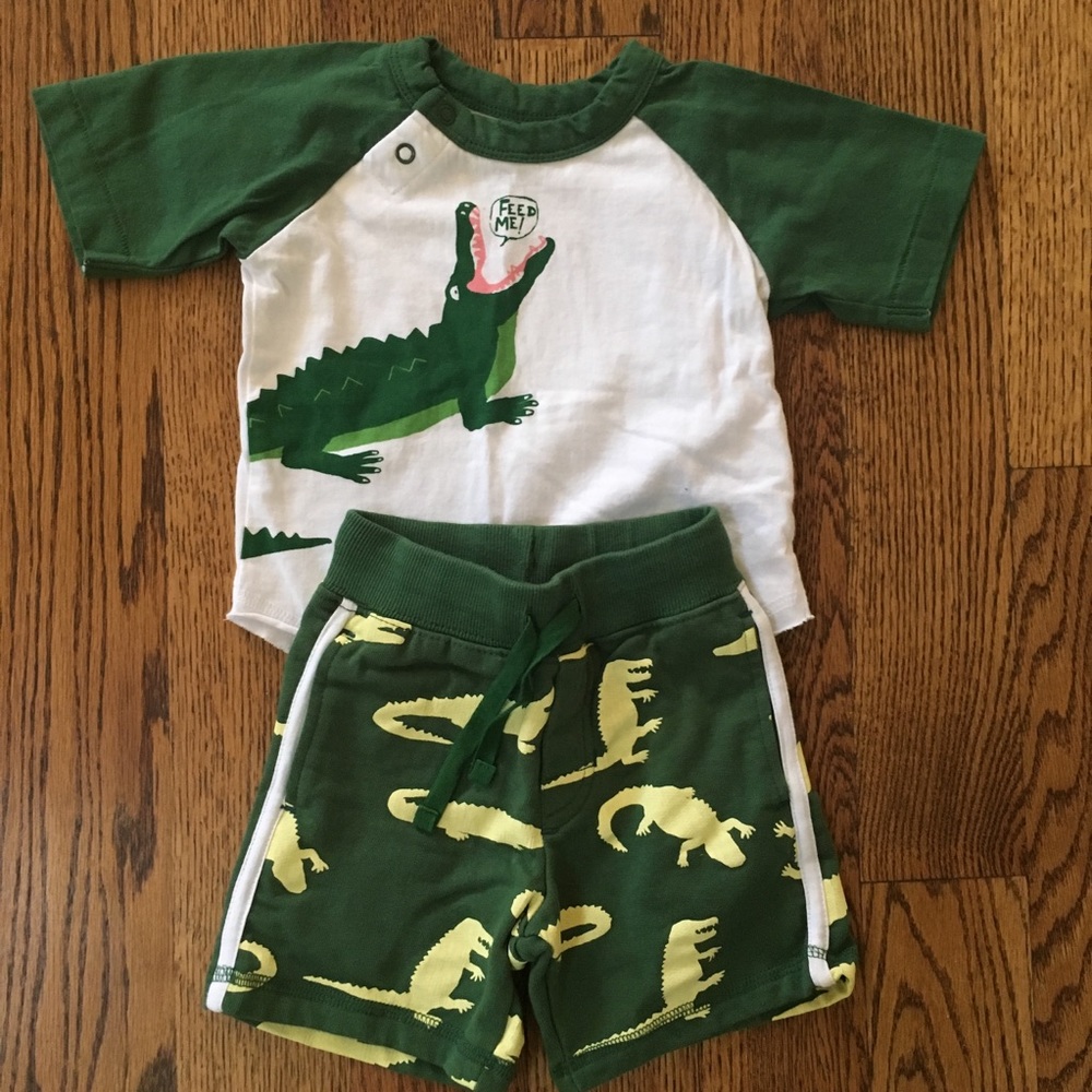 Hatley Alligator Outfit